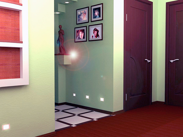 Дизайн маленькой прихожей и коридора в квартире (фото)