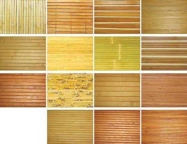 Разновидности бамбуковых обоев