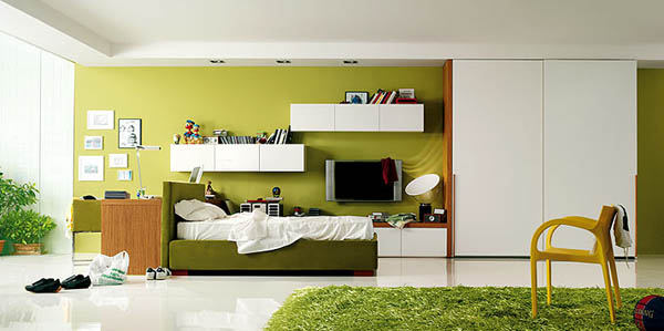 Комната для подростка в современном стиле