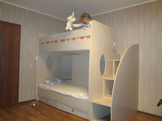 Сделать двухъярусную кровать для детей