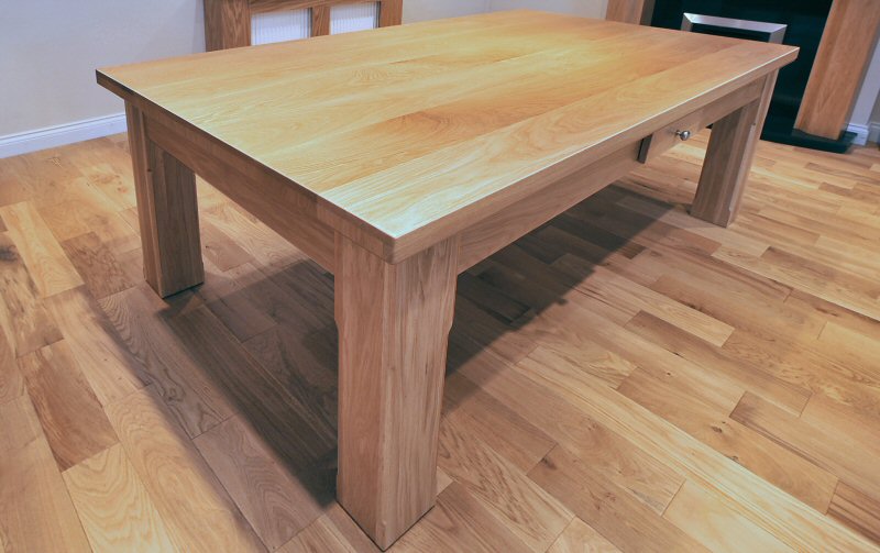 Сделать самому стол из дерева на кухню