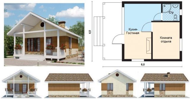 Проекты и планировка дачных домов