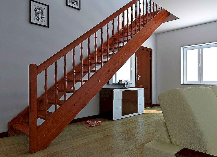 Как построить лестницу на второй этаж: выбор конструкции, монтаж, фото вариантов