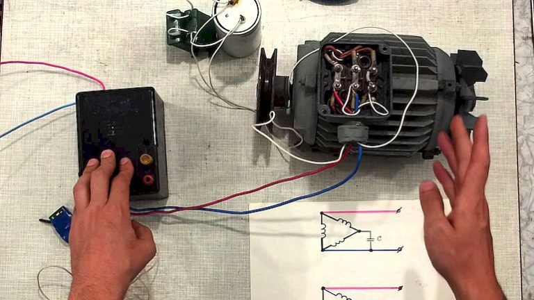 Как подключить 3фазный двигатель