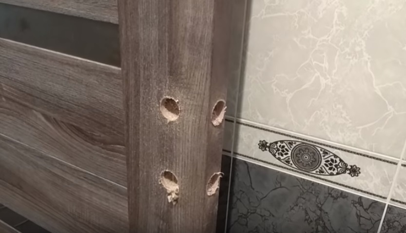 Как установить ручку на межкомнатную дверь своими руками